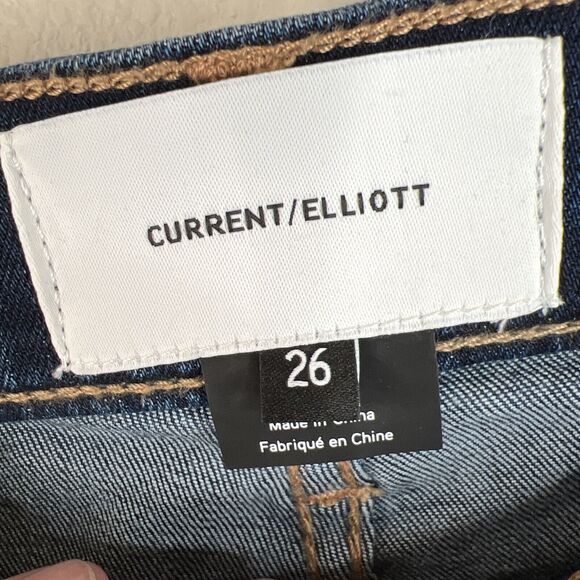 current elliott boyfriend jeans size 26 Dark Jeans - Picture 7 of 15